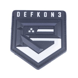 DefKon3 Grey Shield Patch