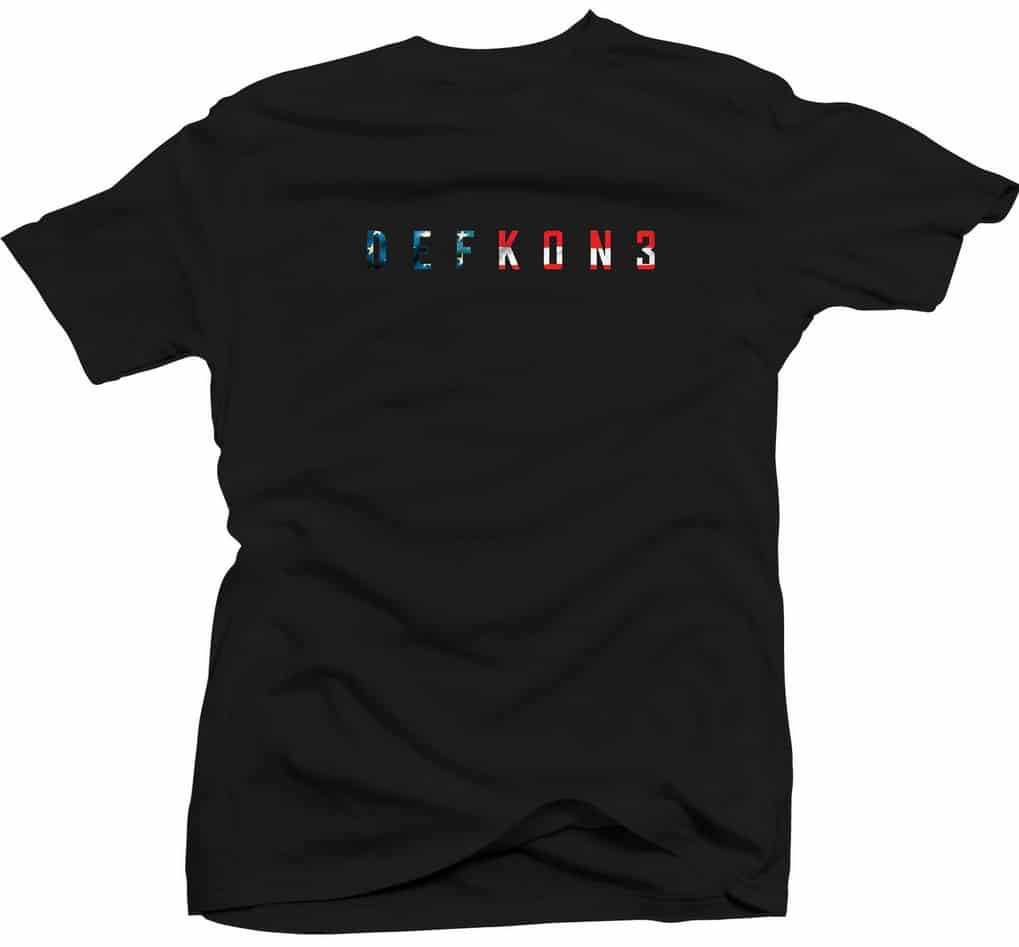 Defkon3 T-Shirt - Black